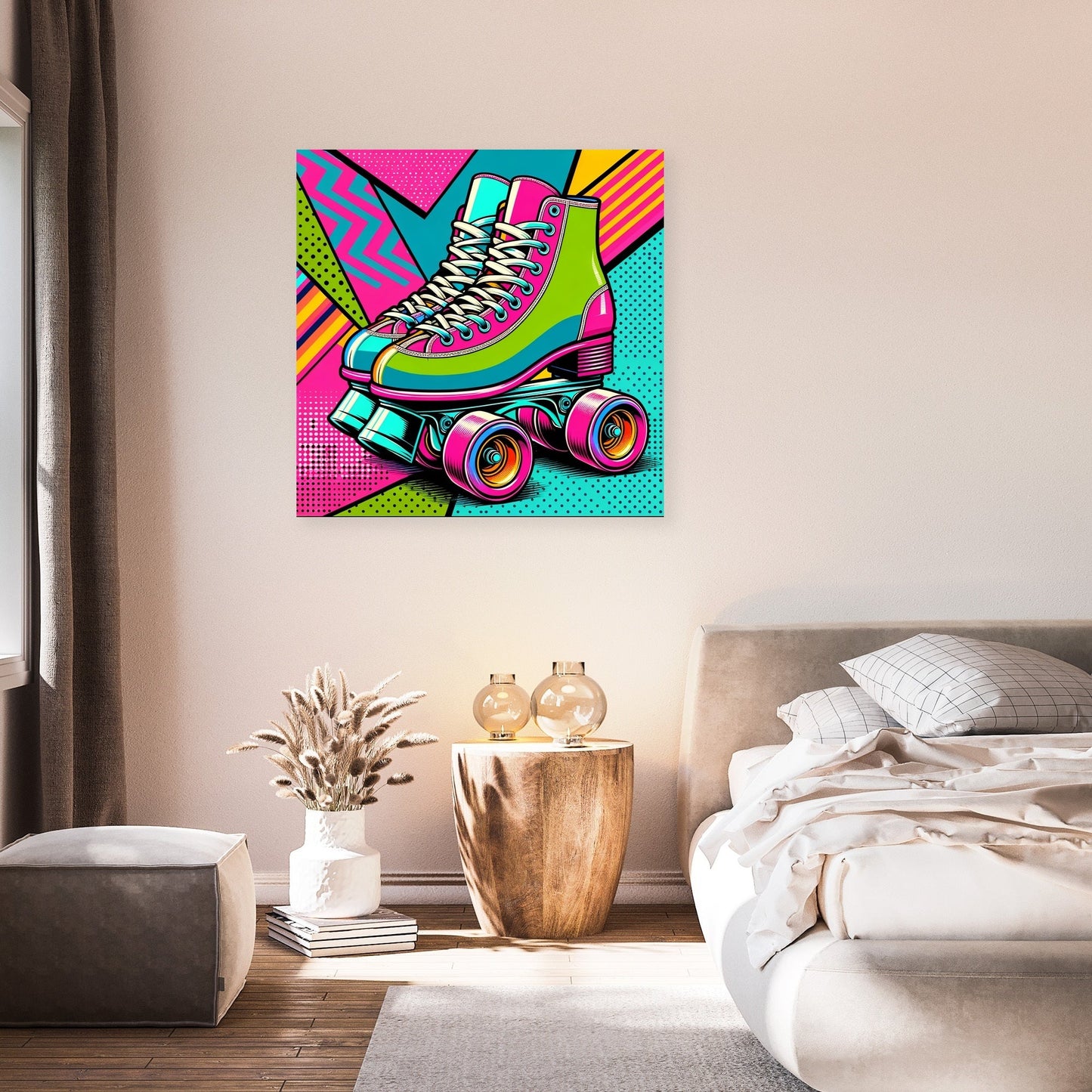 Retro Rollers Canvas