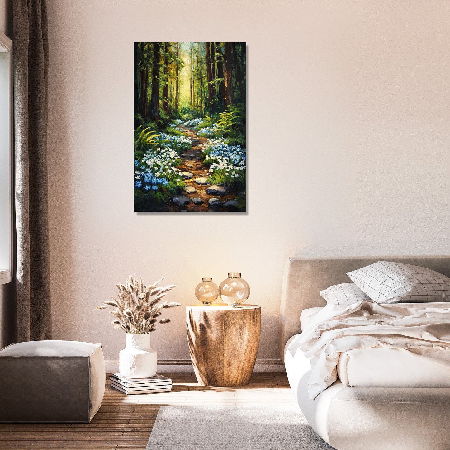 Enchanted Woodland Glade Canvas