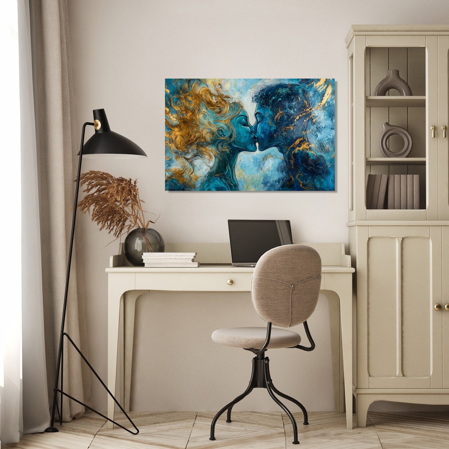 First Kiss Canvas