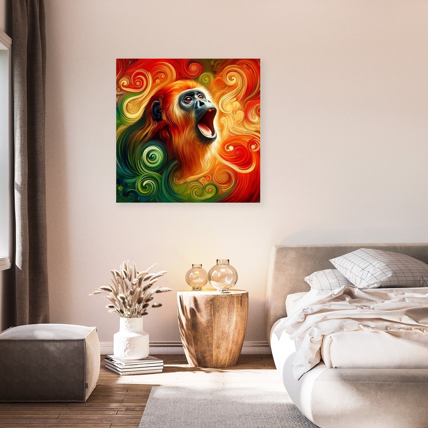 Howler Monkey Canvas