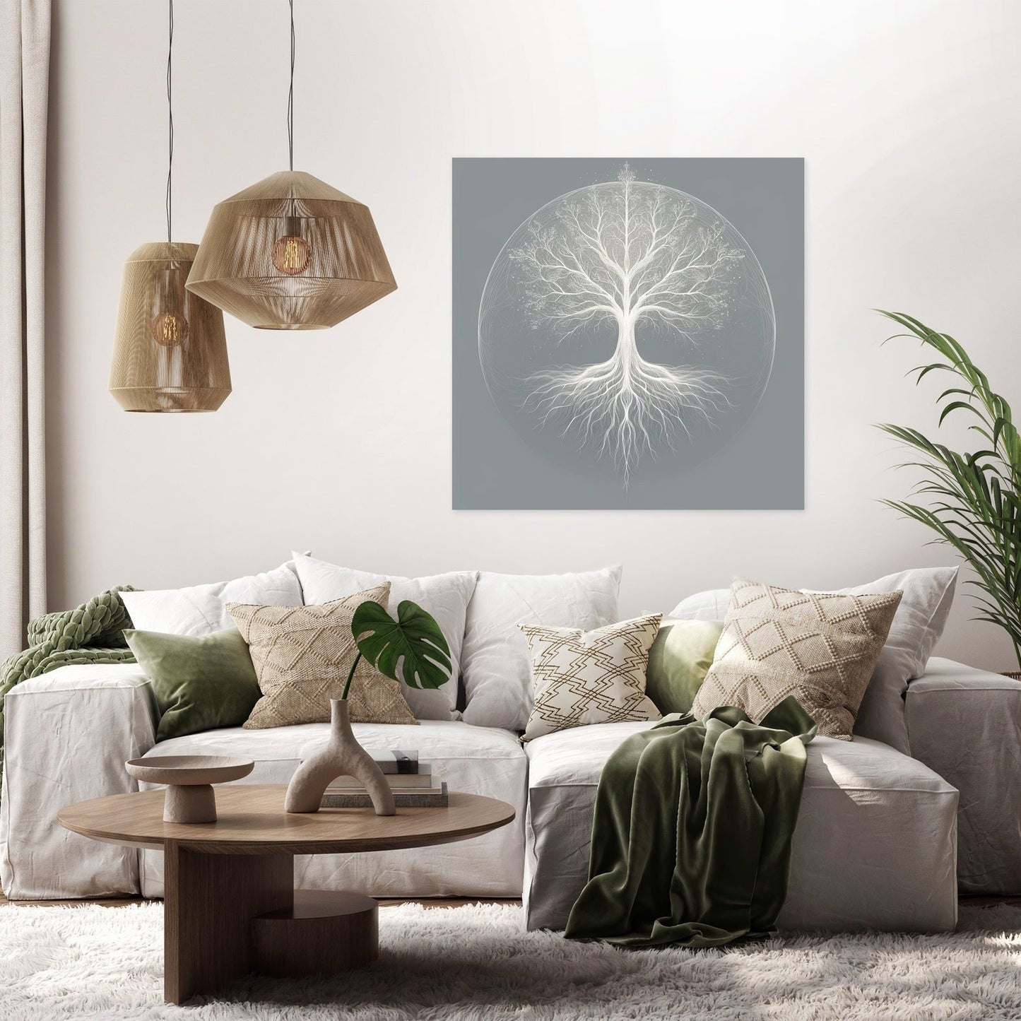 Spectral Roots Canvas