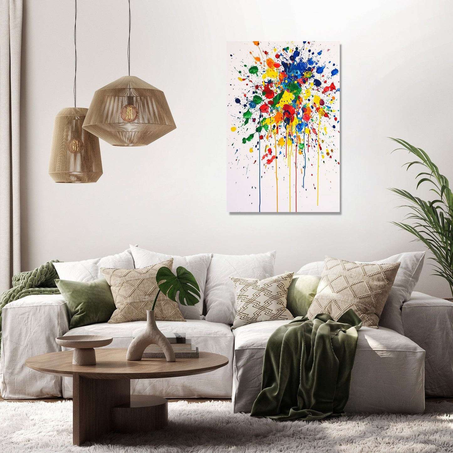 Rainbow Emotions Canvas