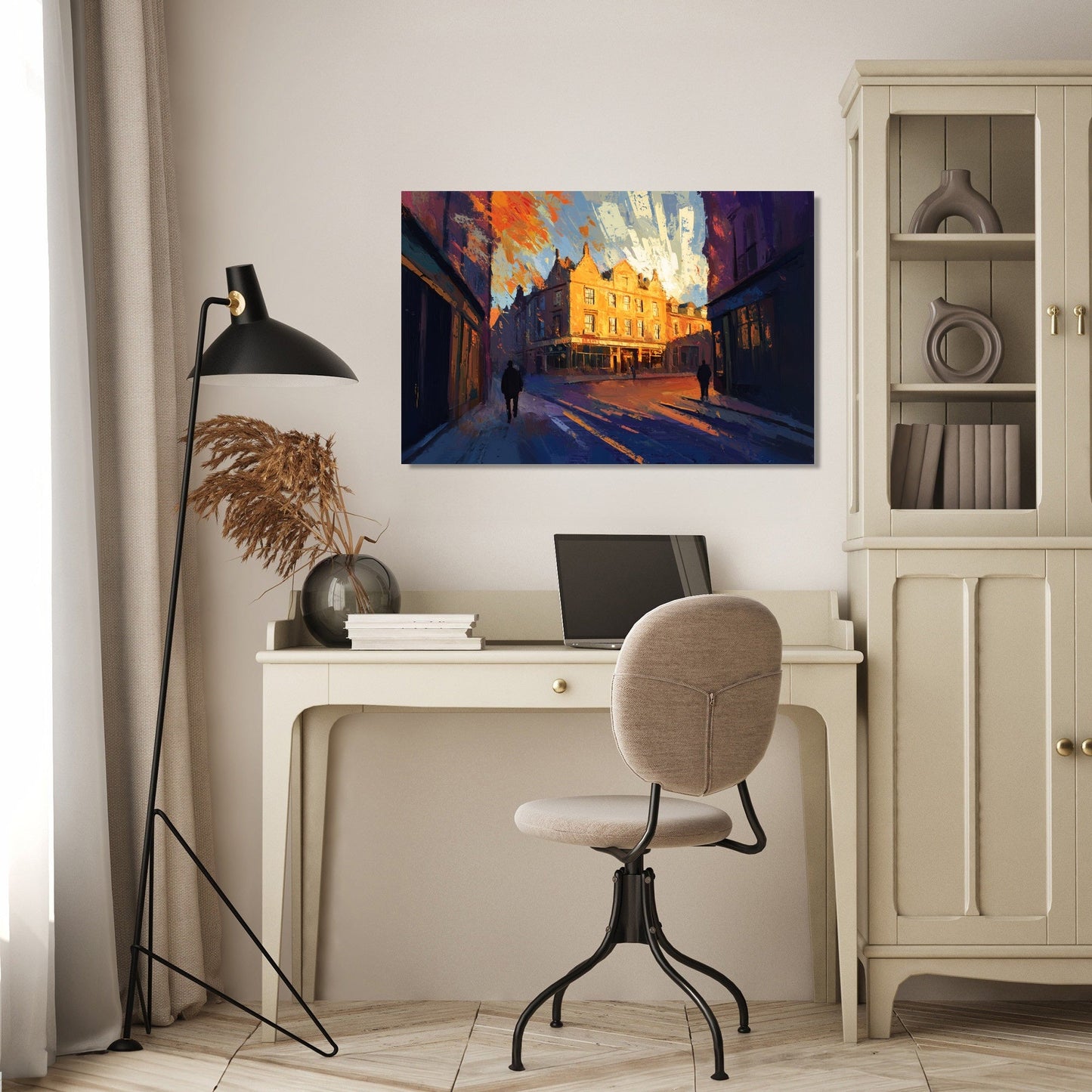 Golden Memories of Jericho Canvas