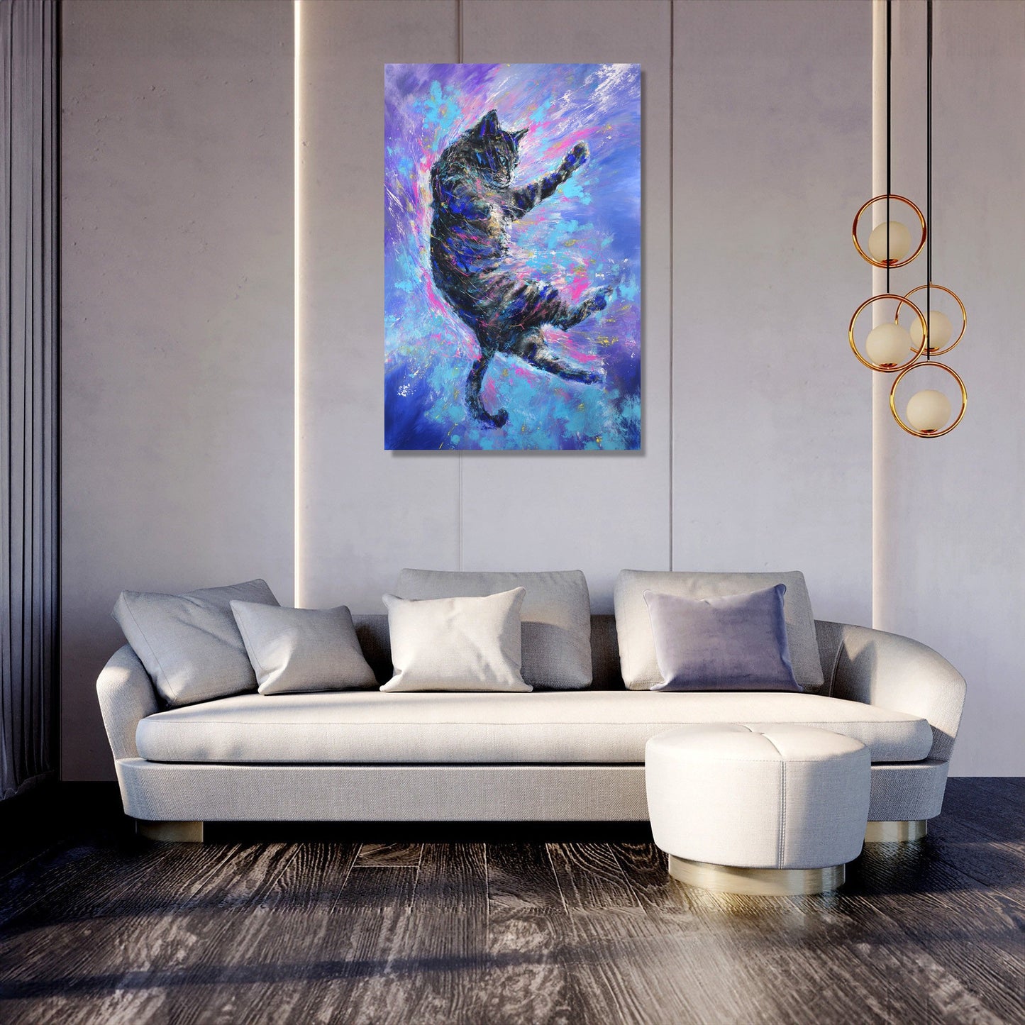 Cat's Dance Canvas