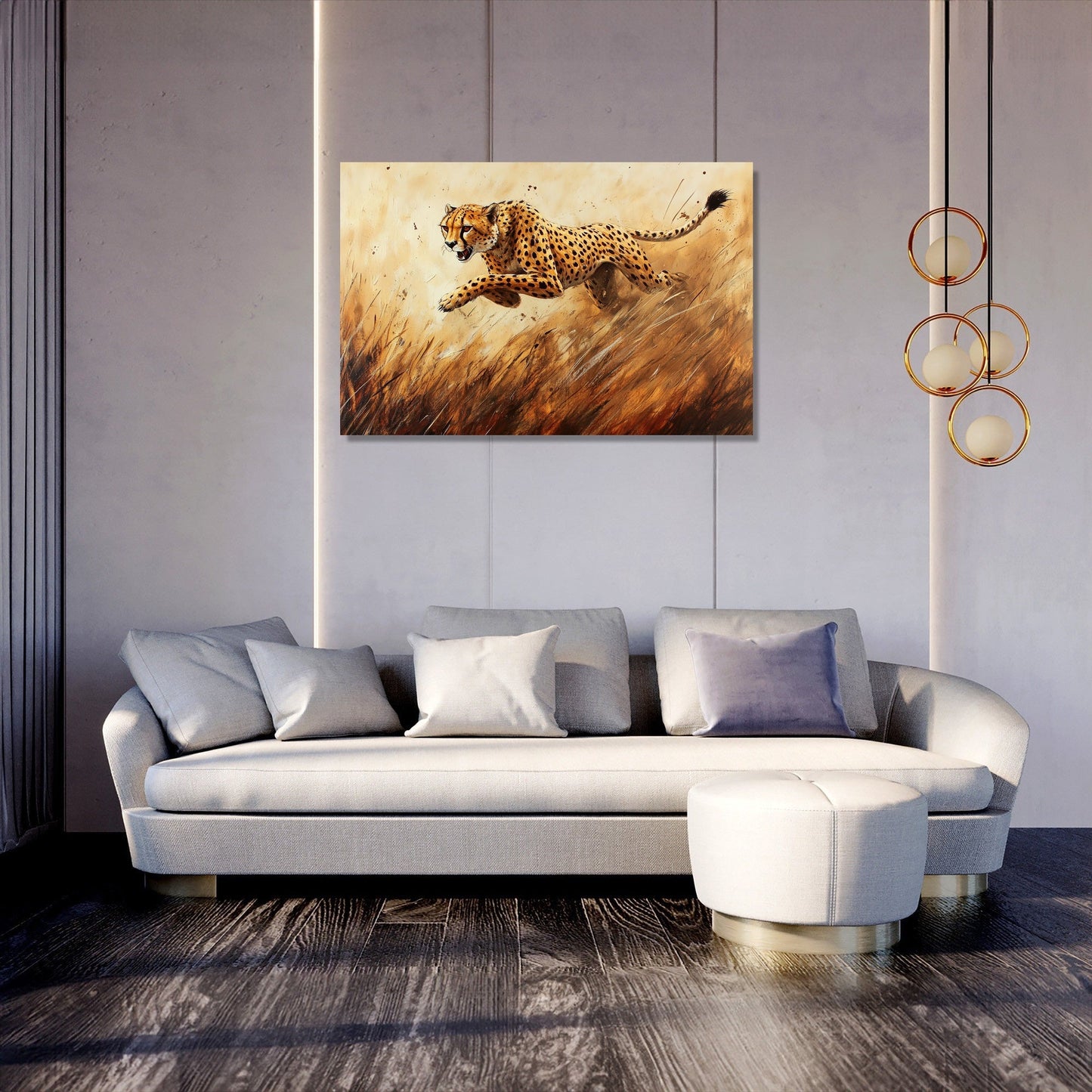 Cheetah's Pursuit Canvas