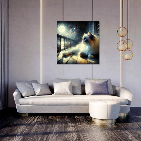 Moonlit Serenity Canvas