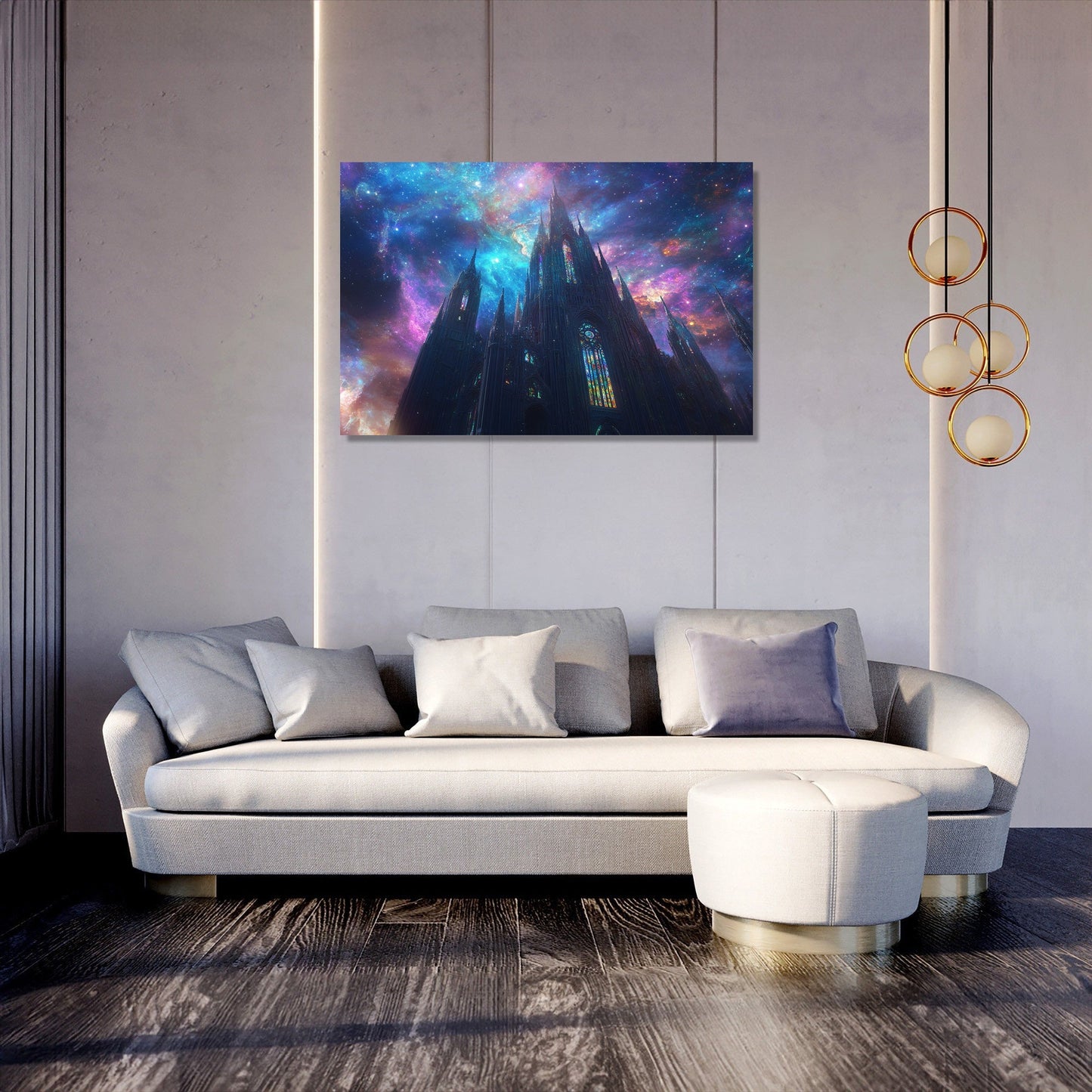Celestial Cathedral Canvas