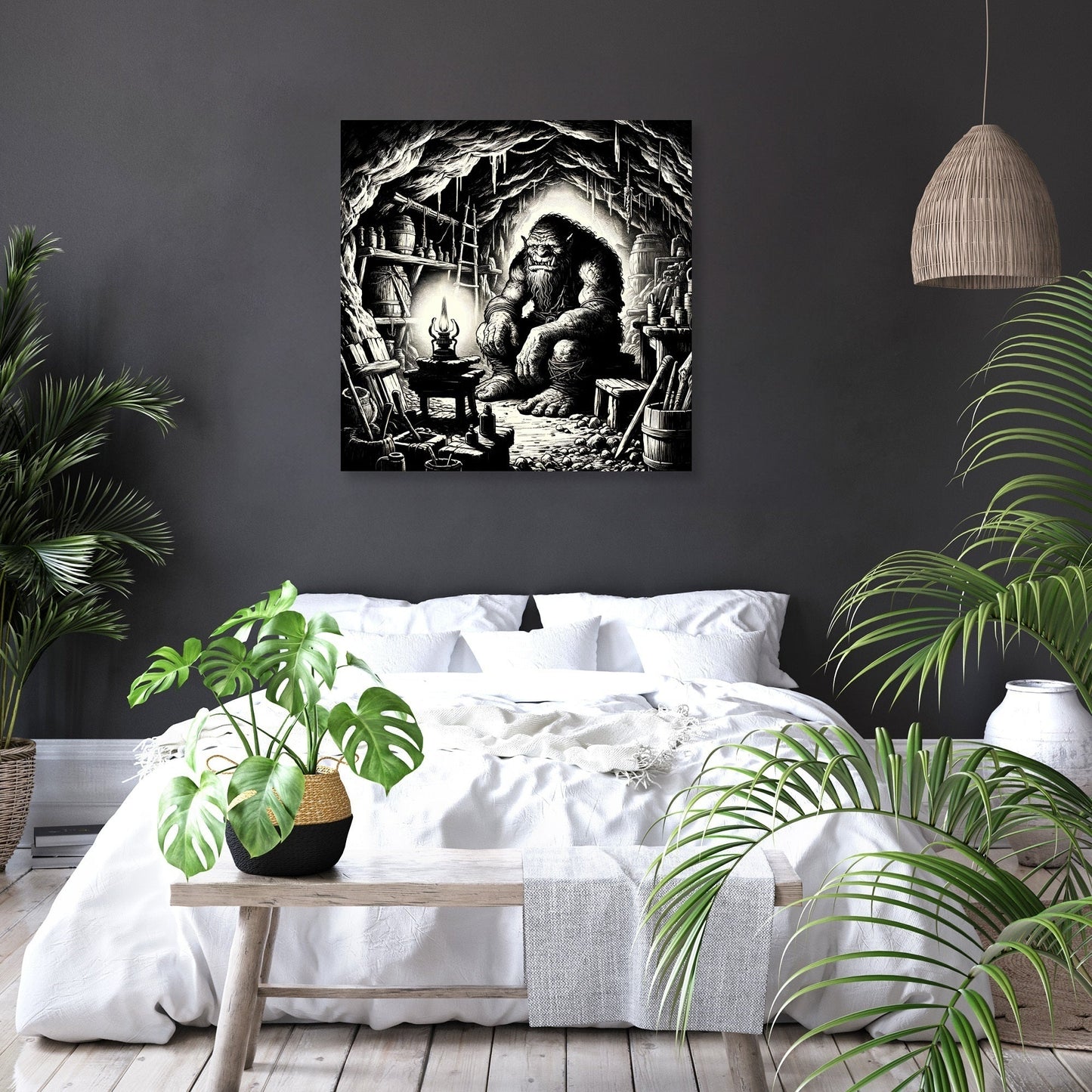 Cave of the Ogre Canvas