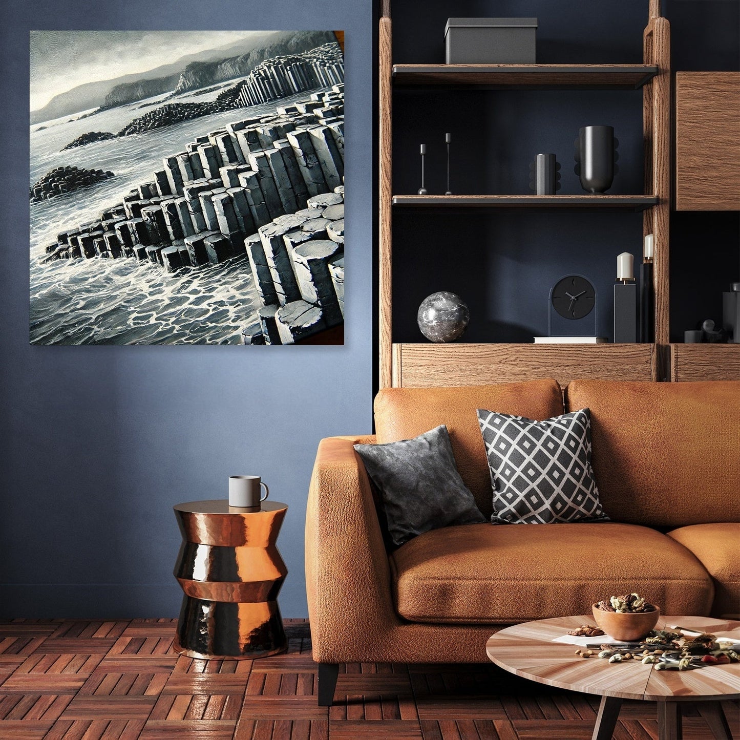 Basalt Columns Canvas