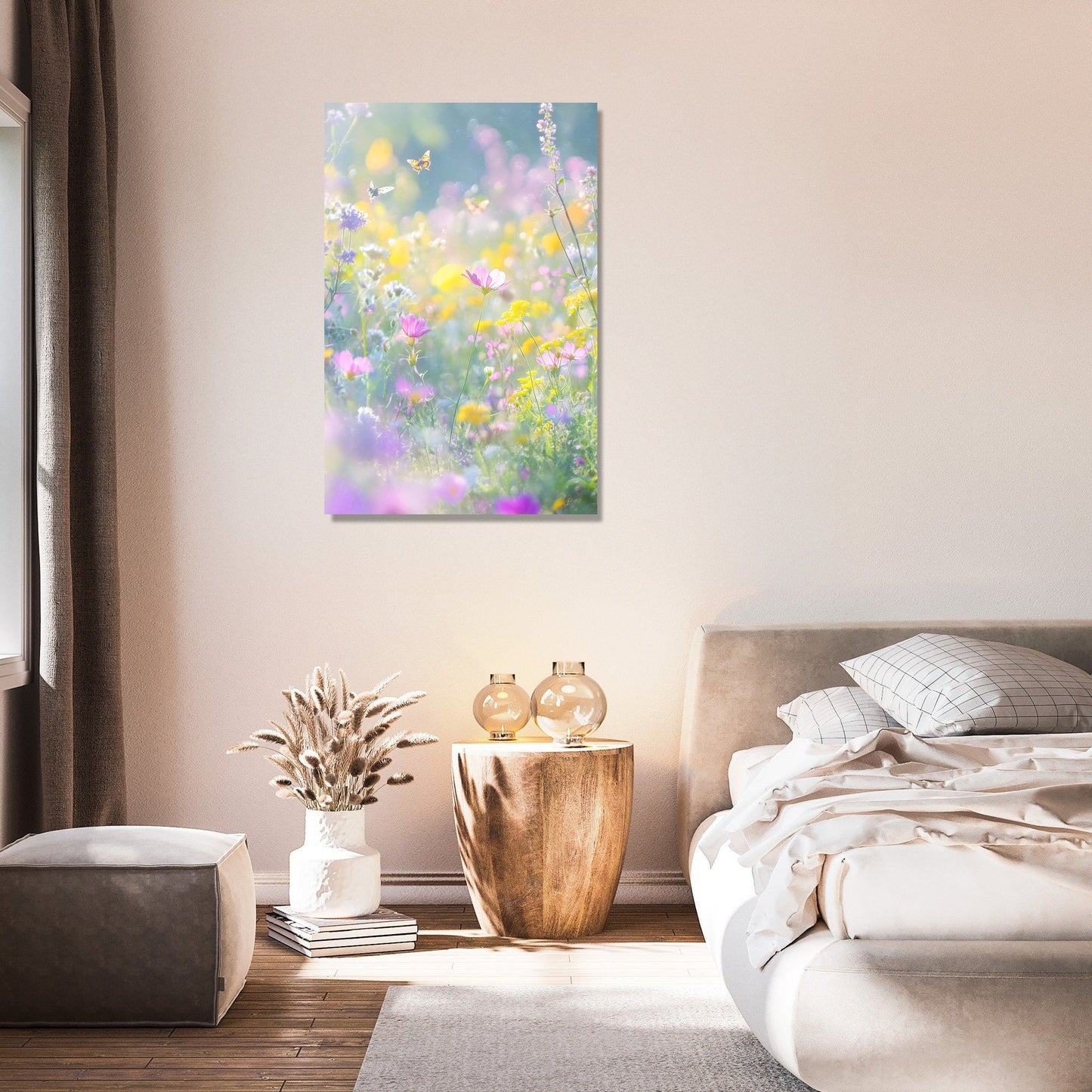 Melancholic Meadow Canvas