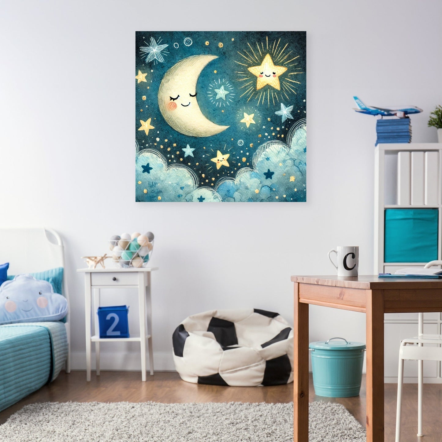 Dreamy Night Sky Canvas