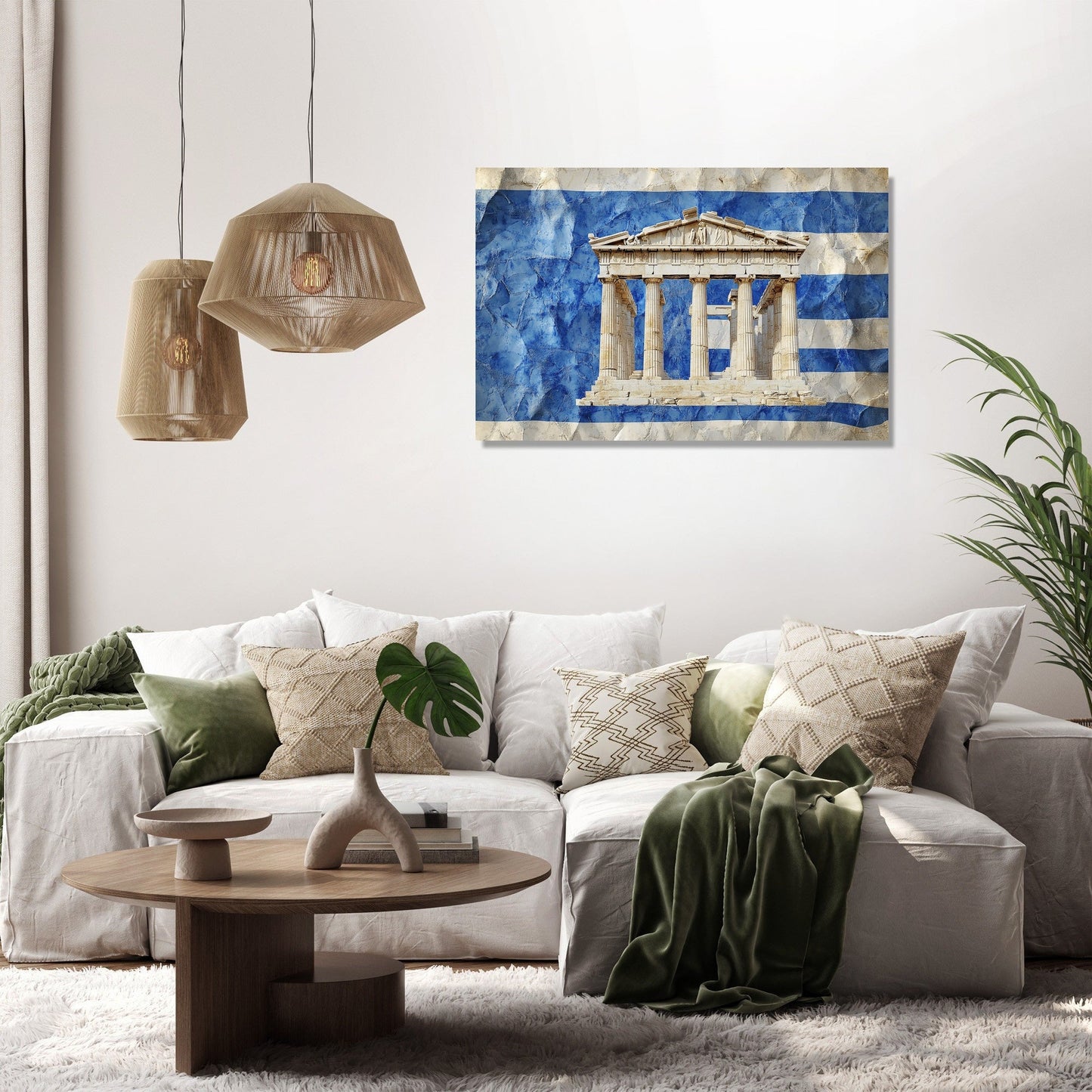 Parthenon Glory Canvas