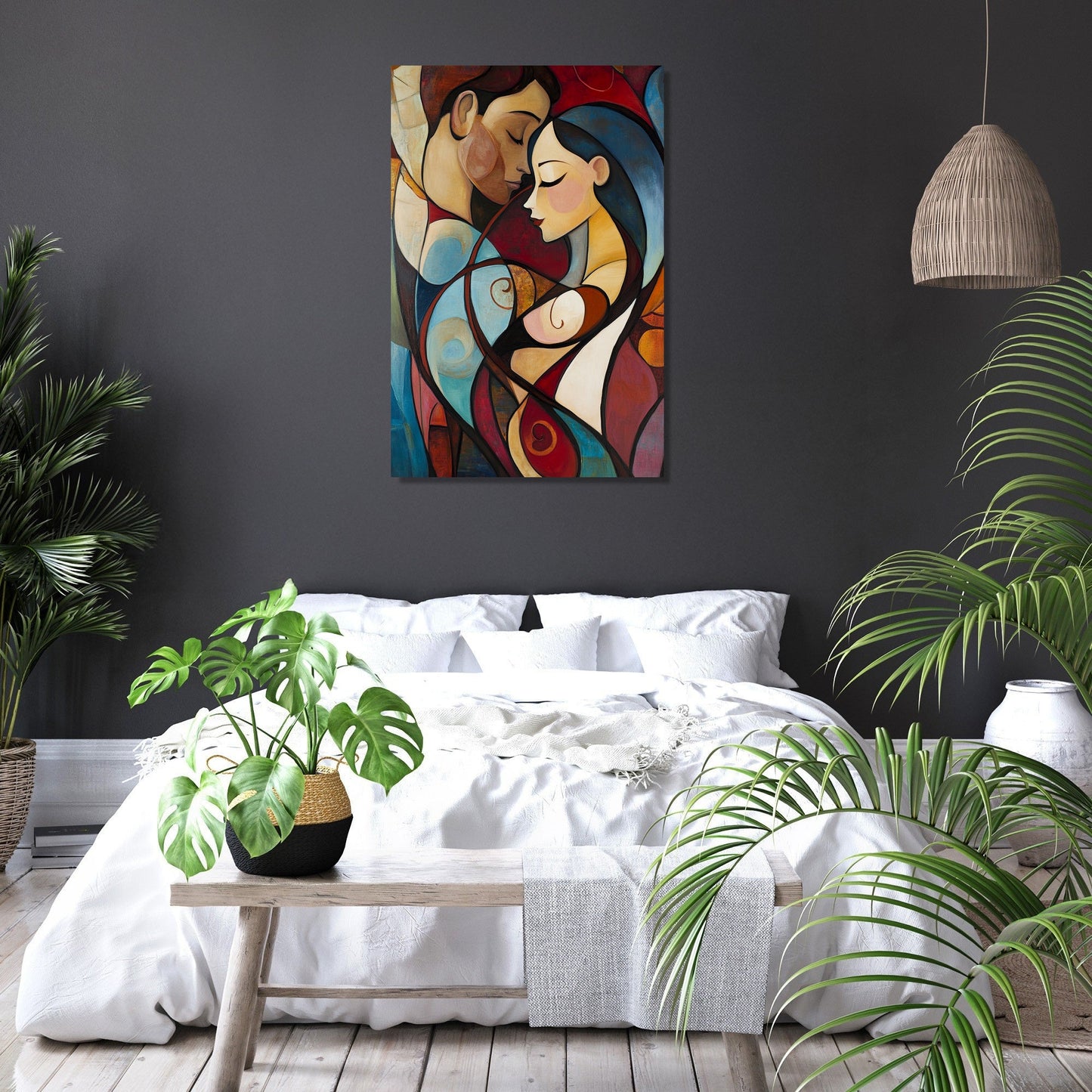 Passionate Embrace Canvas