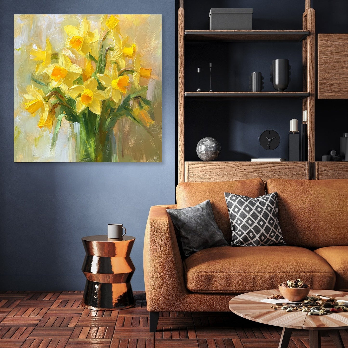 Daffodil Harmony Canvas
