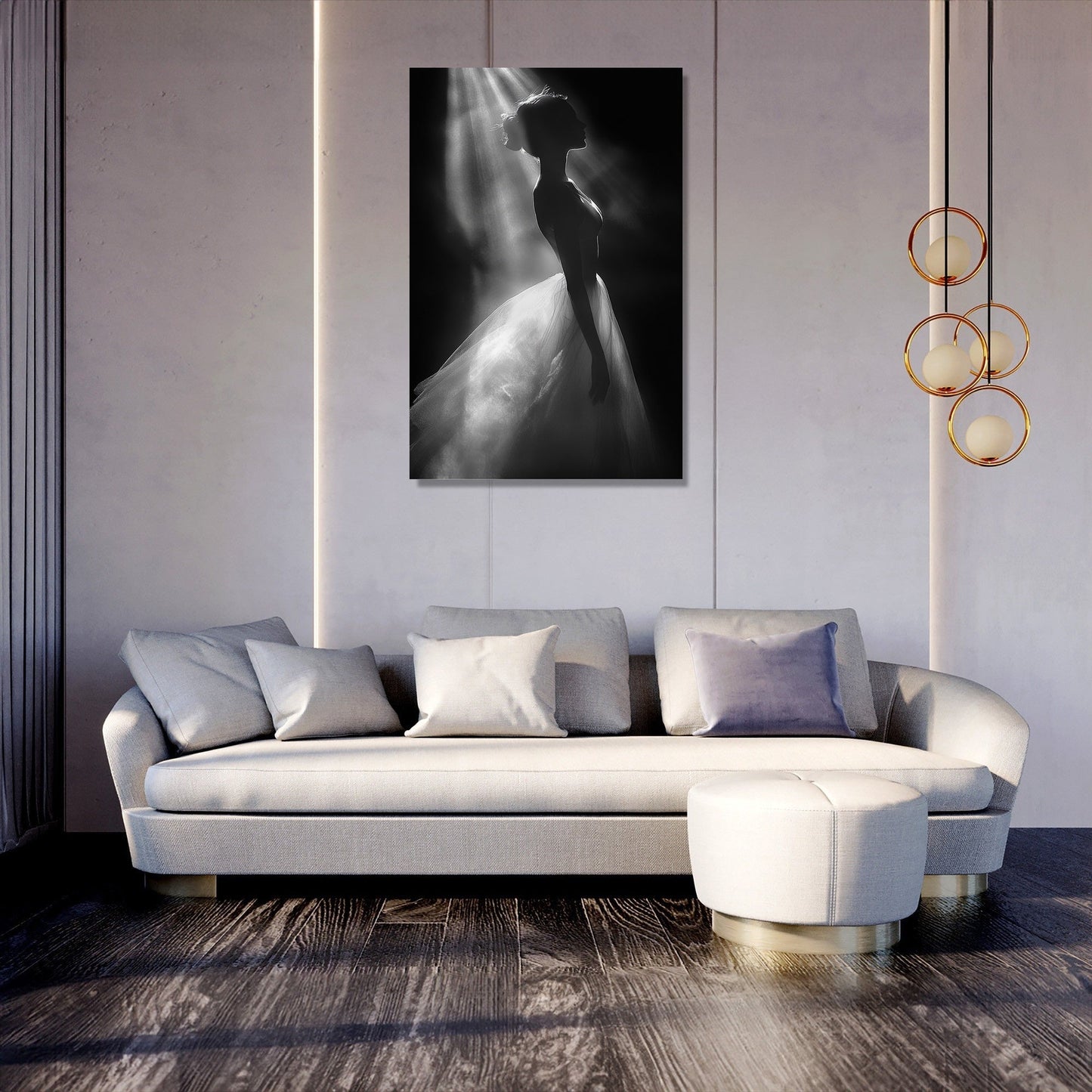 Spotlight Elegance Canvas