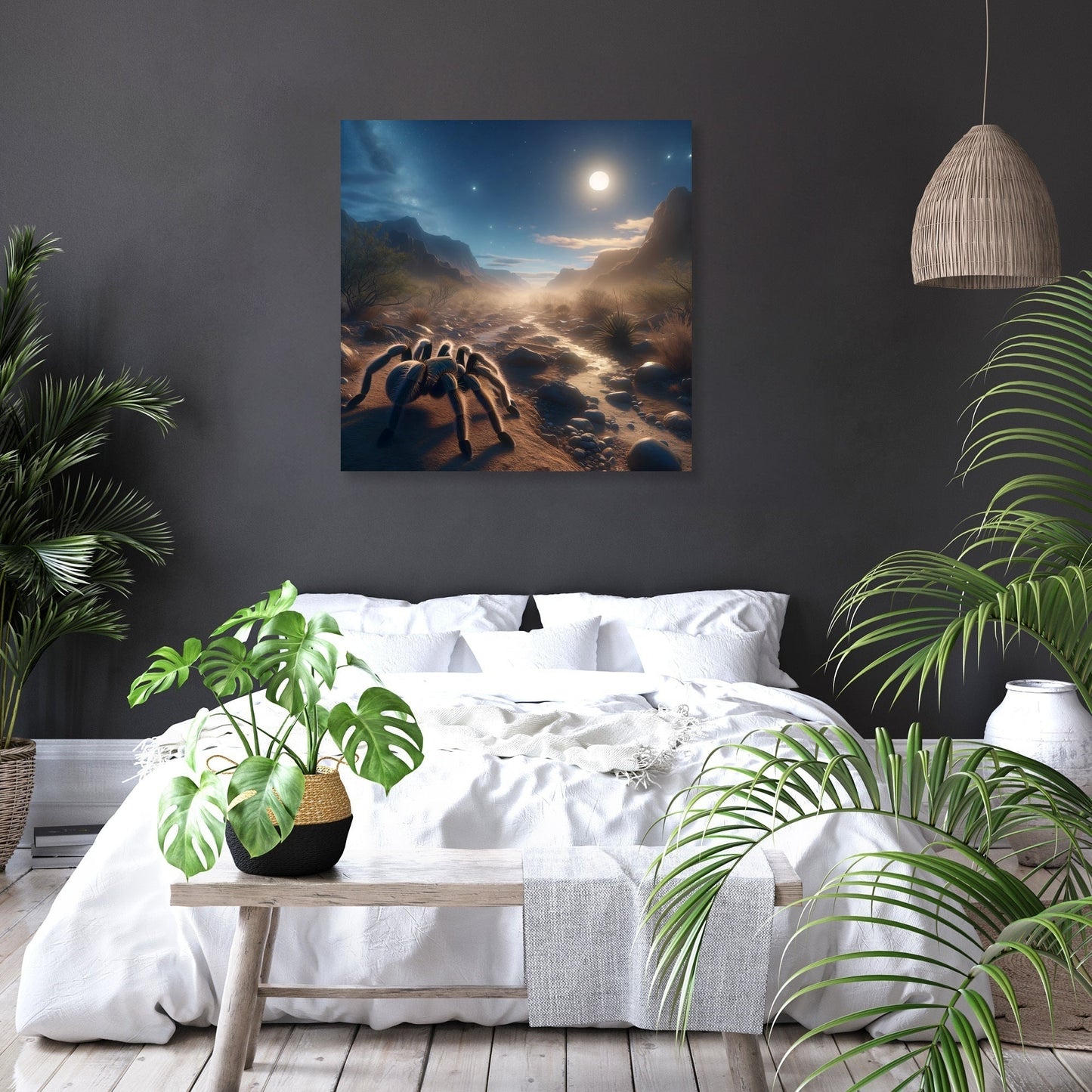 Moonlit Journey Canvas