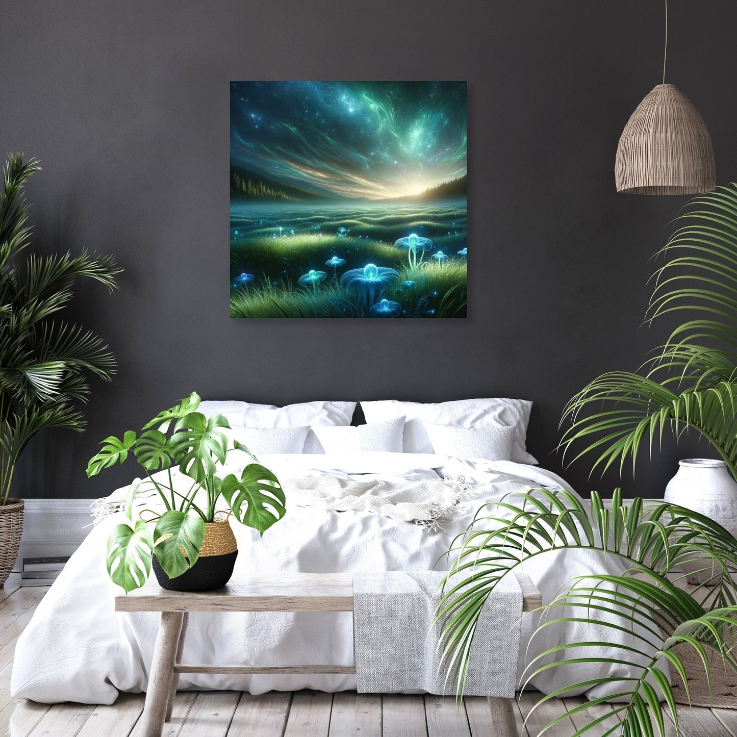 Starlit Meadow Canvas
