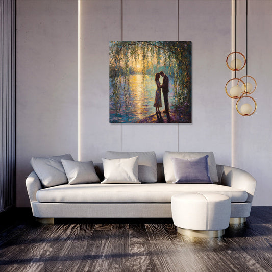 Me and You: Enchanted Lovers Canvas