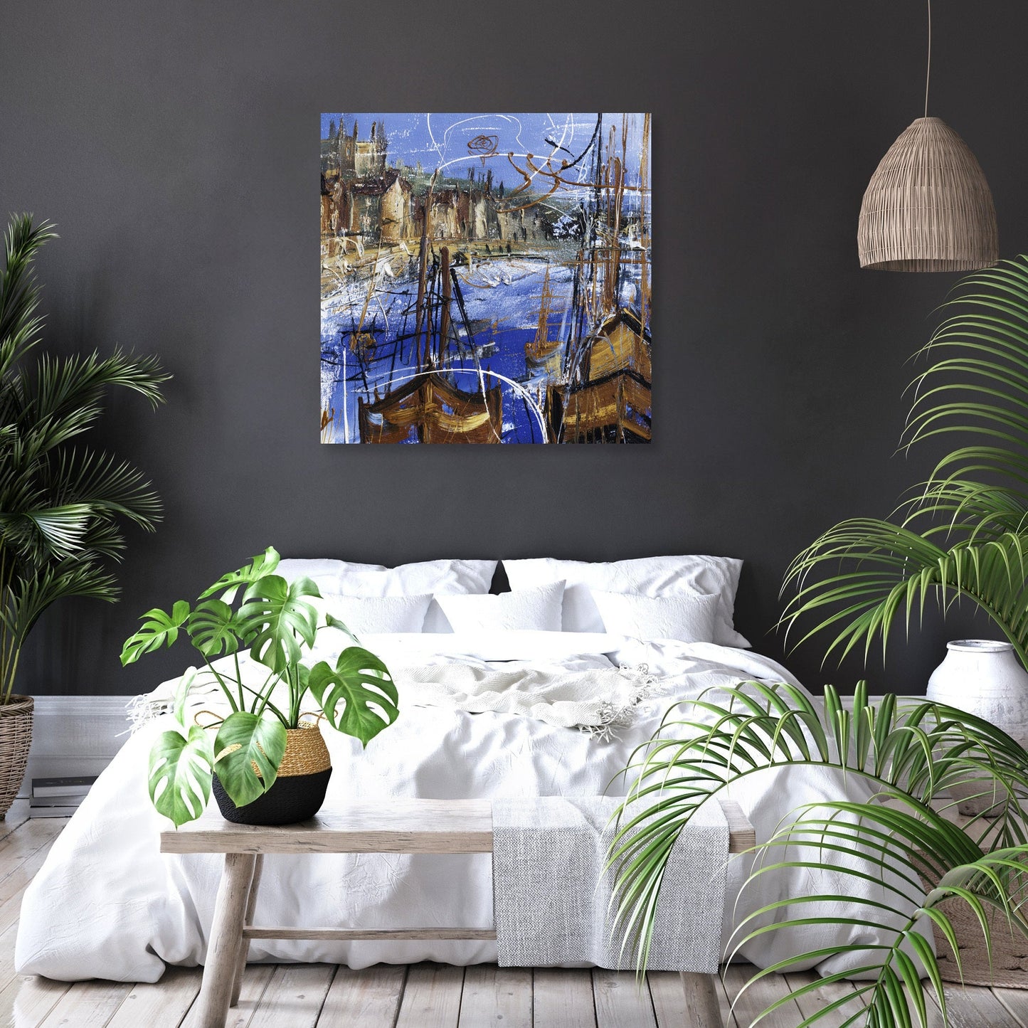 Whitby Port Heritage Canvas