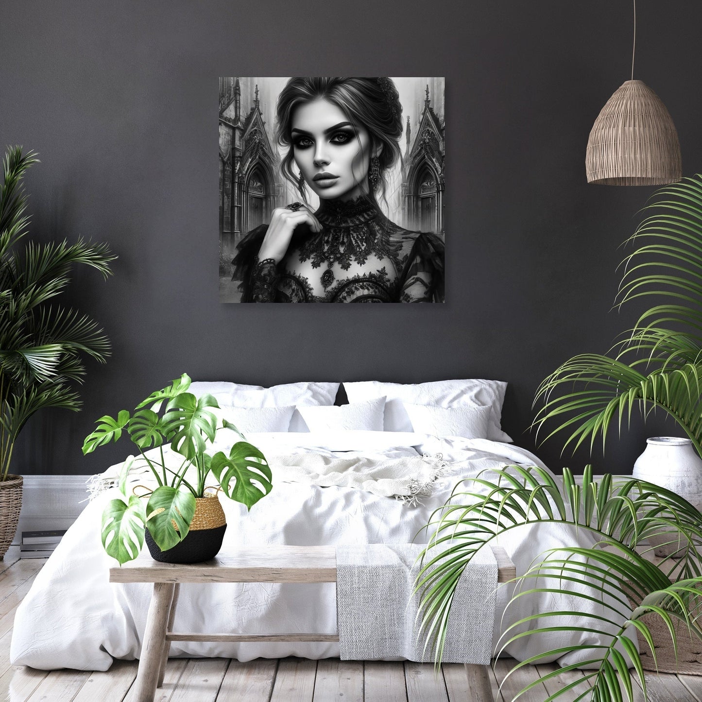 Gothic Grace Canvas