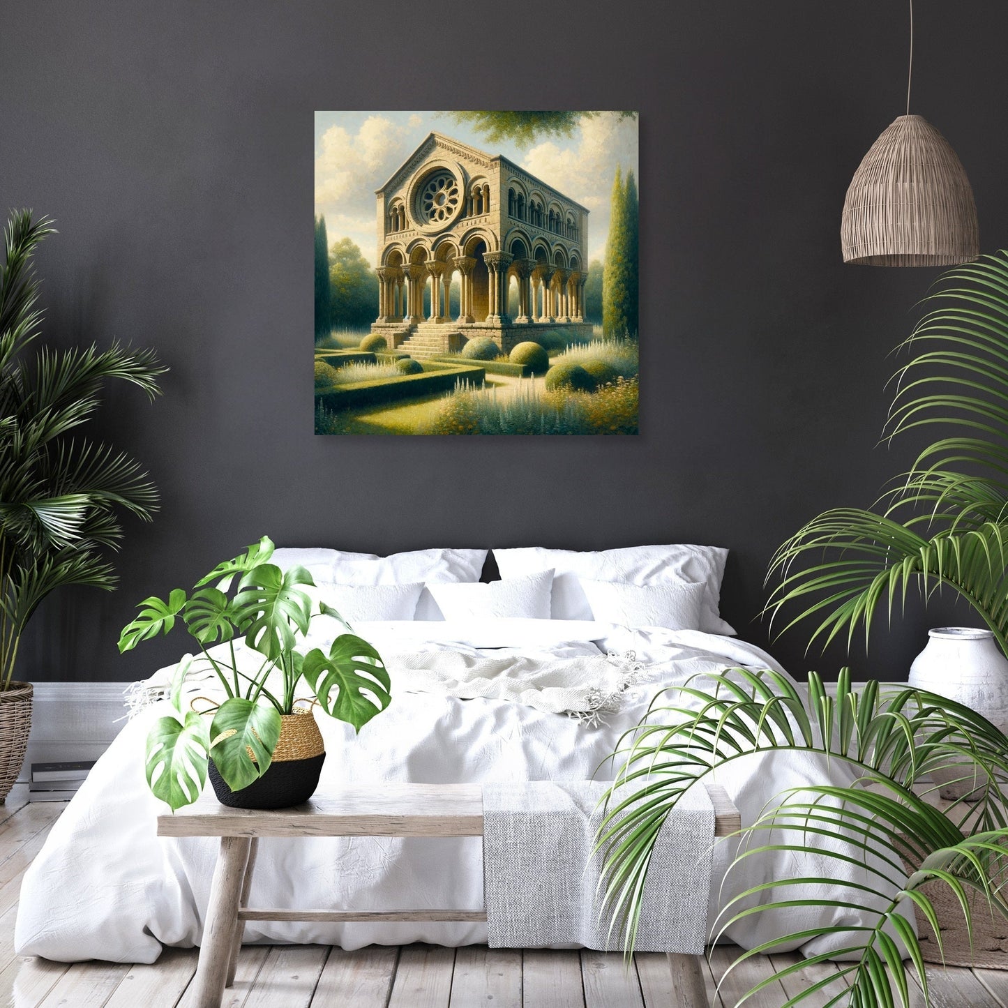 Romanesque Reverie Canvas