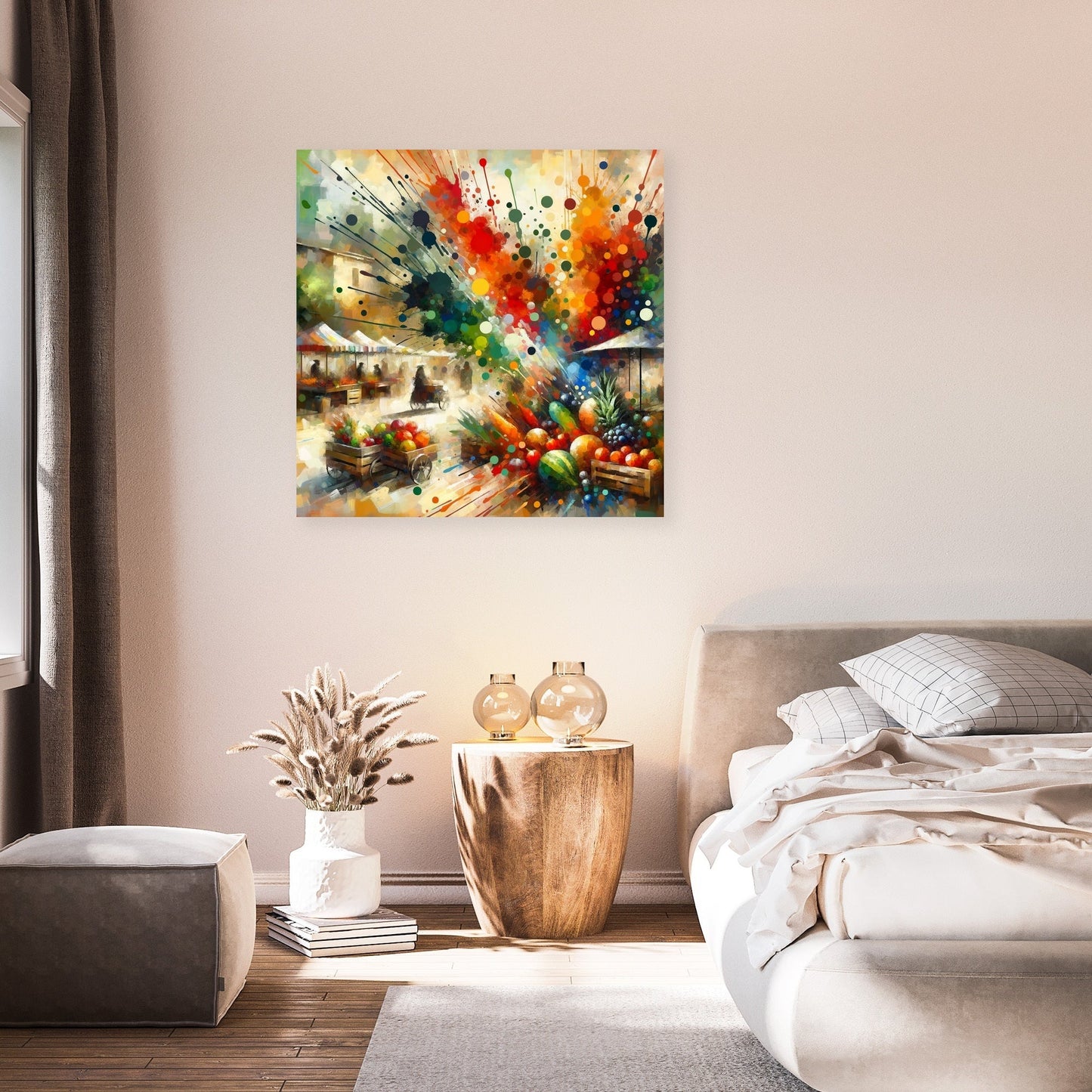 Farmers Market Fiesta Canvas