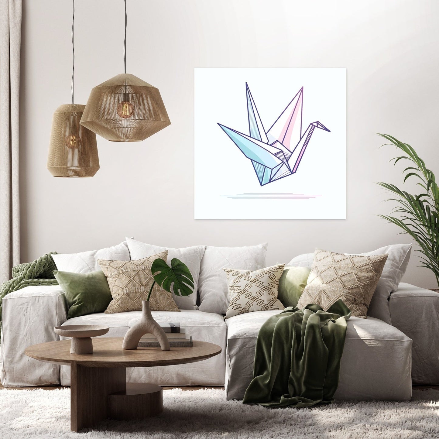 Flight of Elegance Canvas