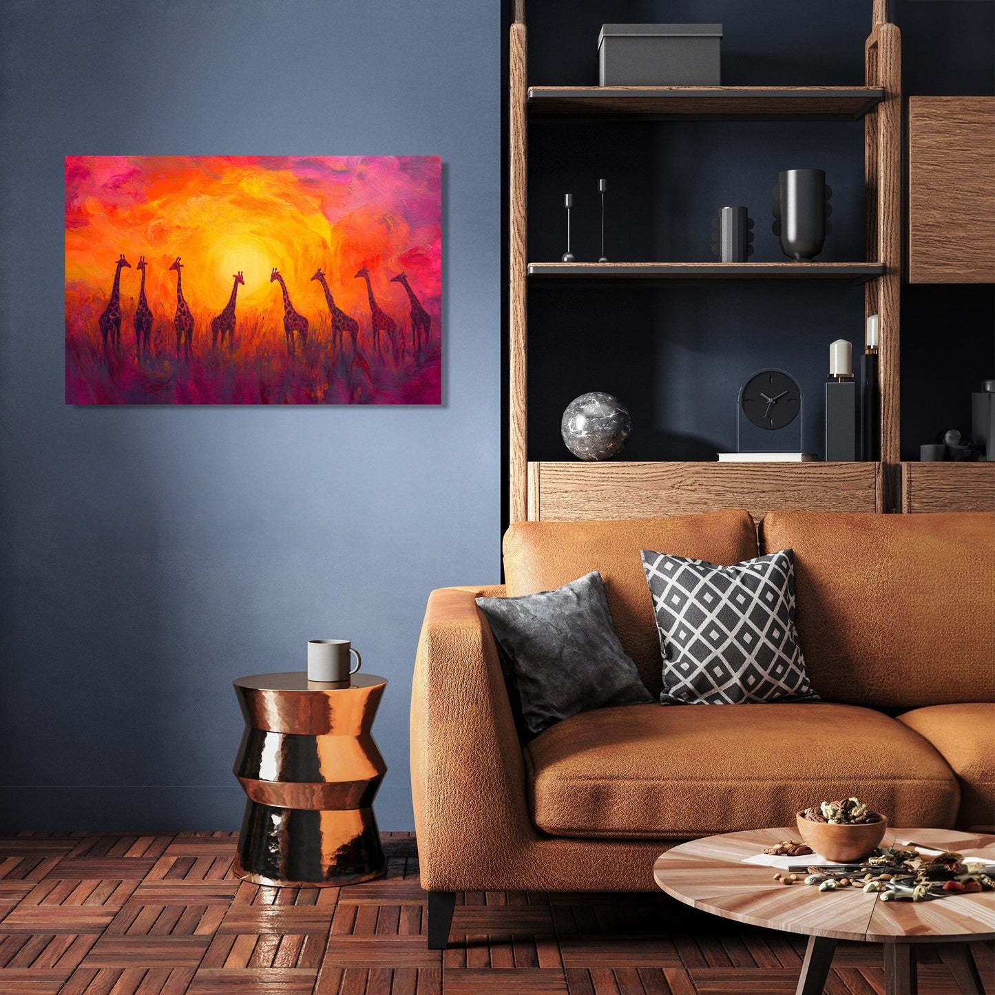 Giraffe Reverie Canvas