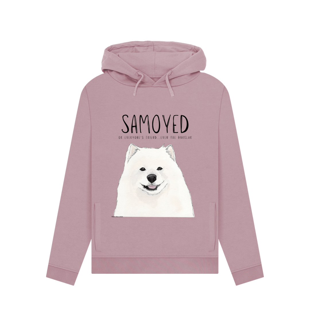 Too Cute to Guard the House – Samoyed Hoodie for Dog Lovers