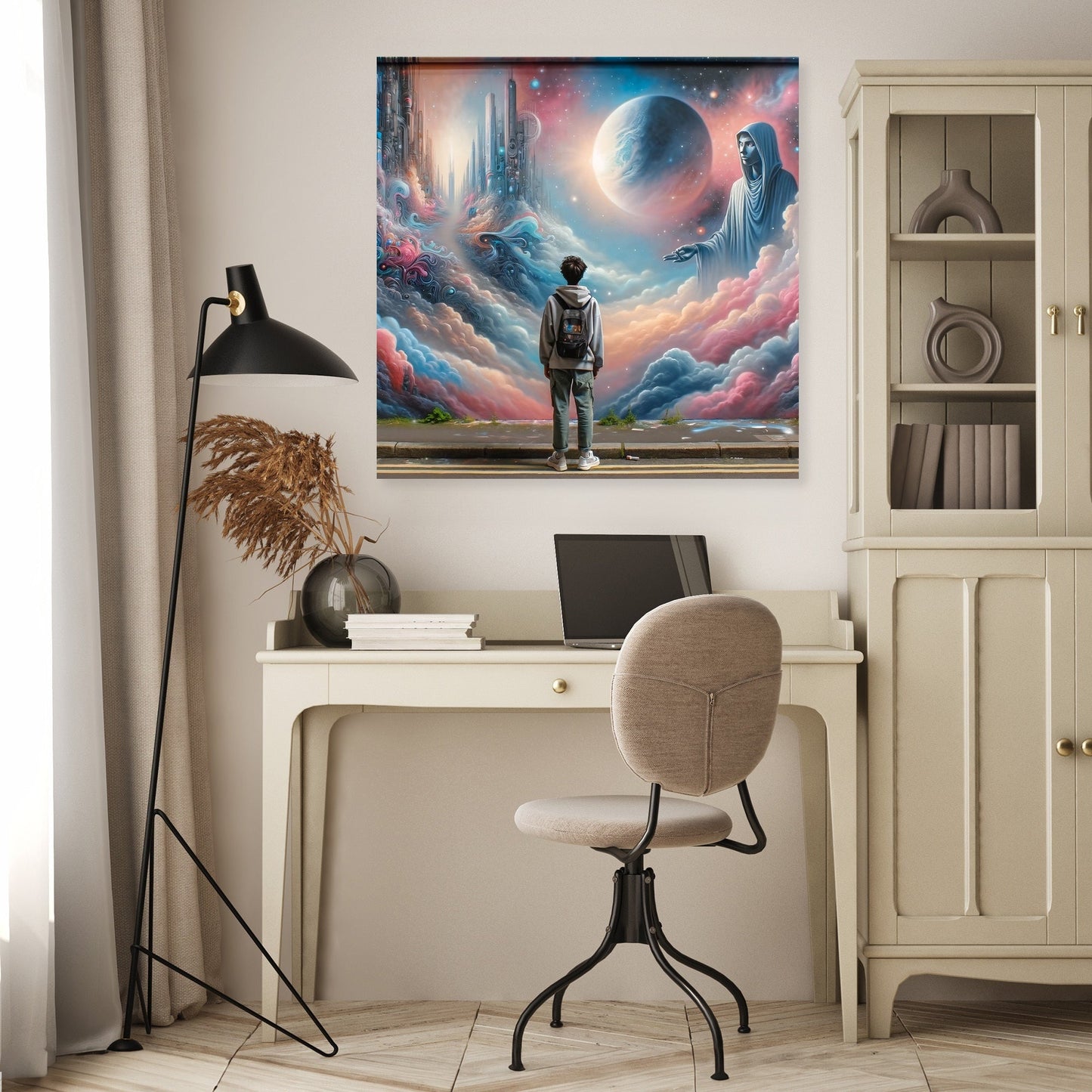 Urban Canvas of Dreams Canvas