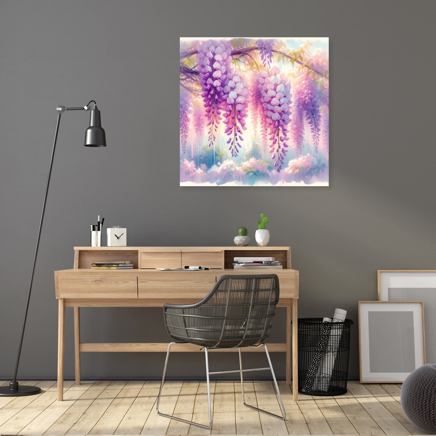 Wisteria Garden Canvas