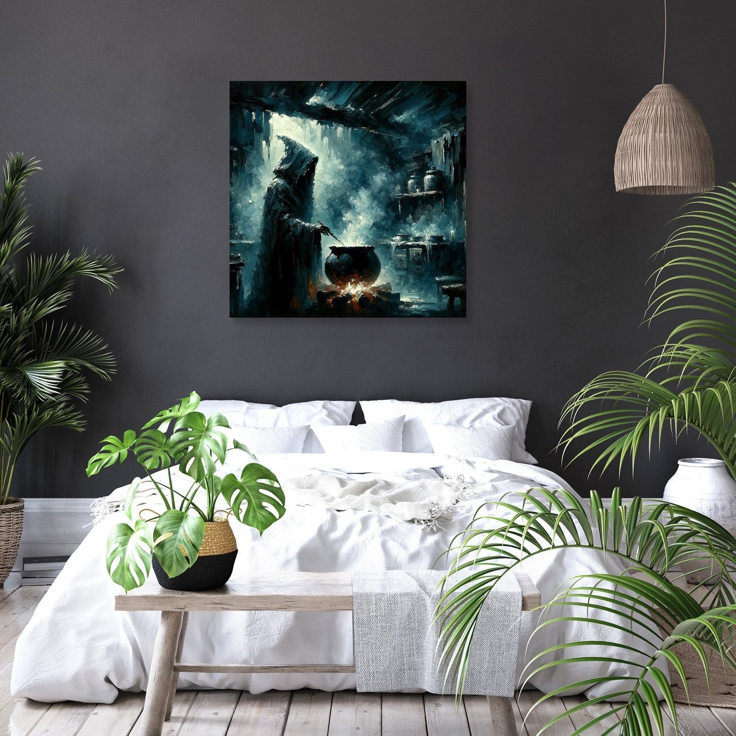 Arcane Brew Witch Canvas