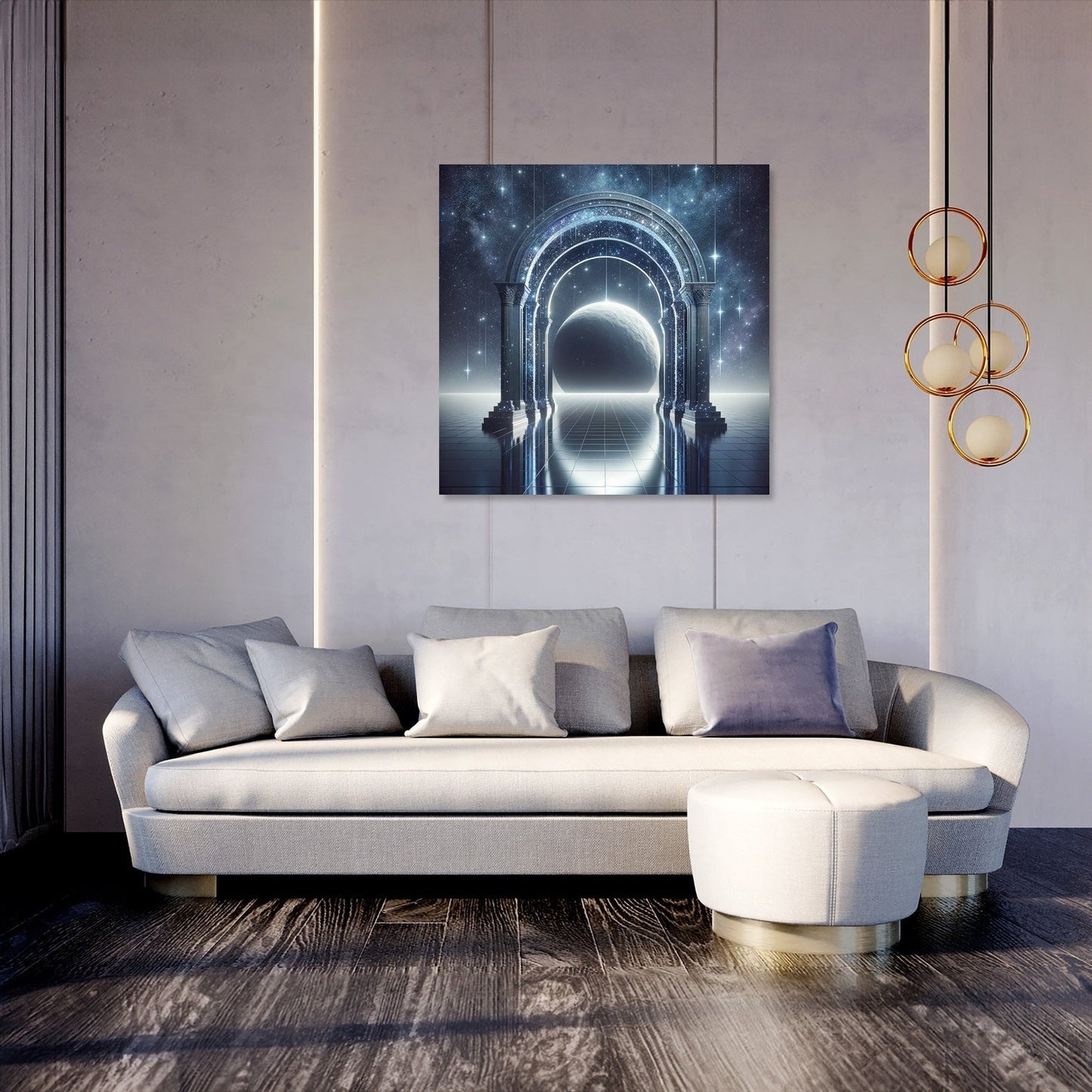 Starry Gateway Canvas
