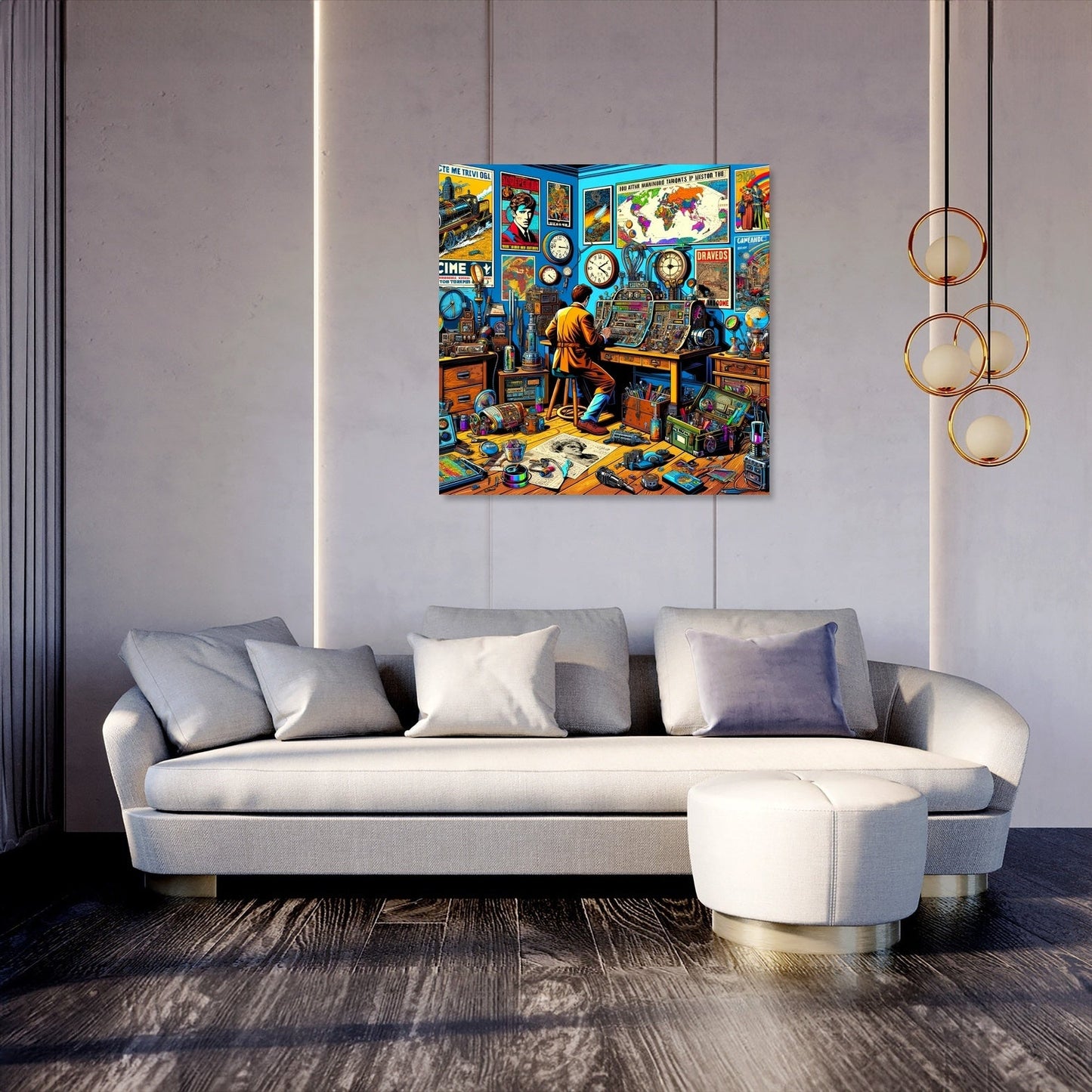 Temporal Tapestry Canvas