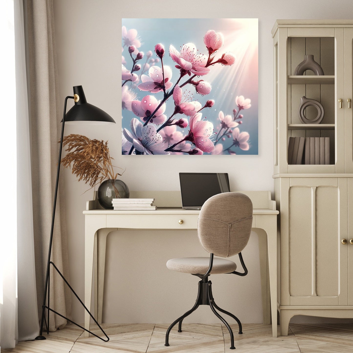 Dew-Kissed Blossoms Canvas