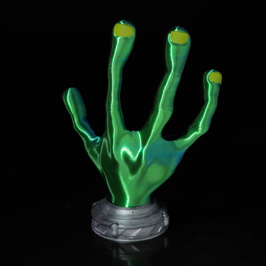 4-Finger Alien Hand Controller Holder | Unique Gaming Gadget | Sci-Fi Decor