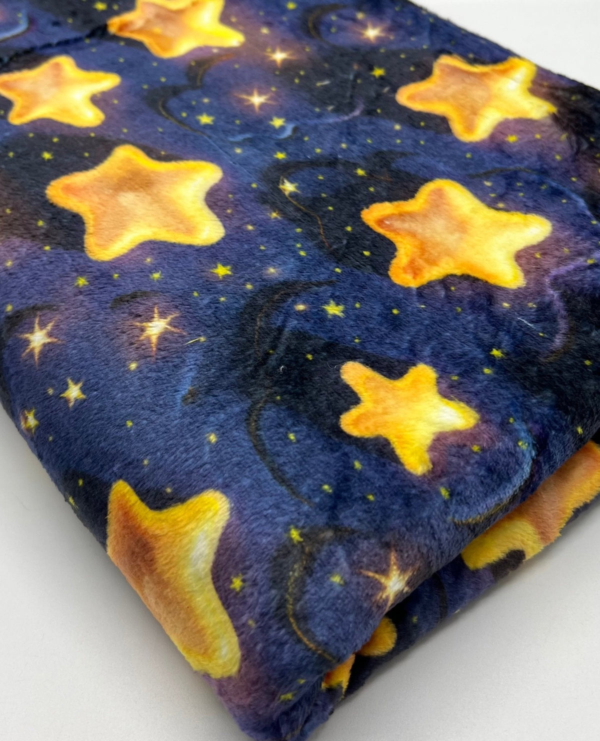 3D Stars Cuddle Fleece Fabric Blanket Loungewear