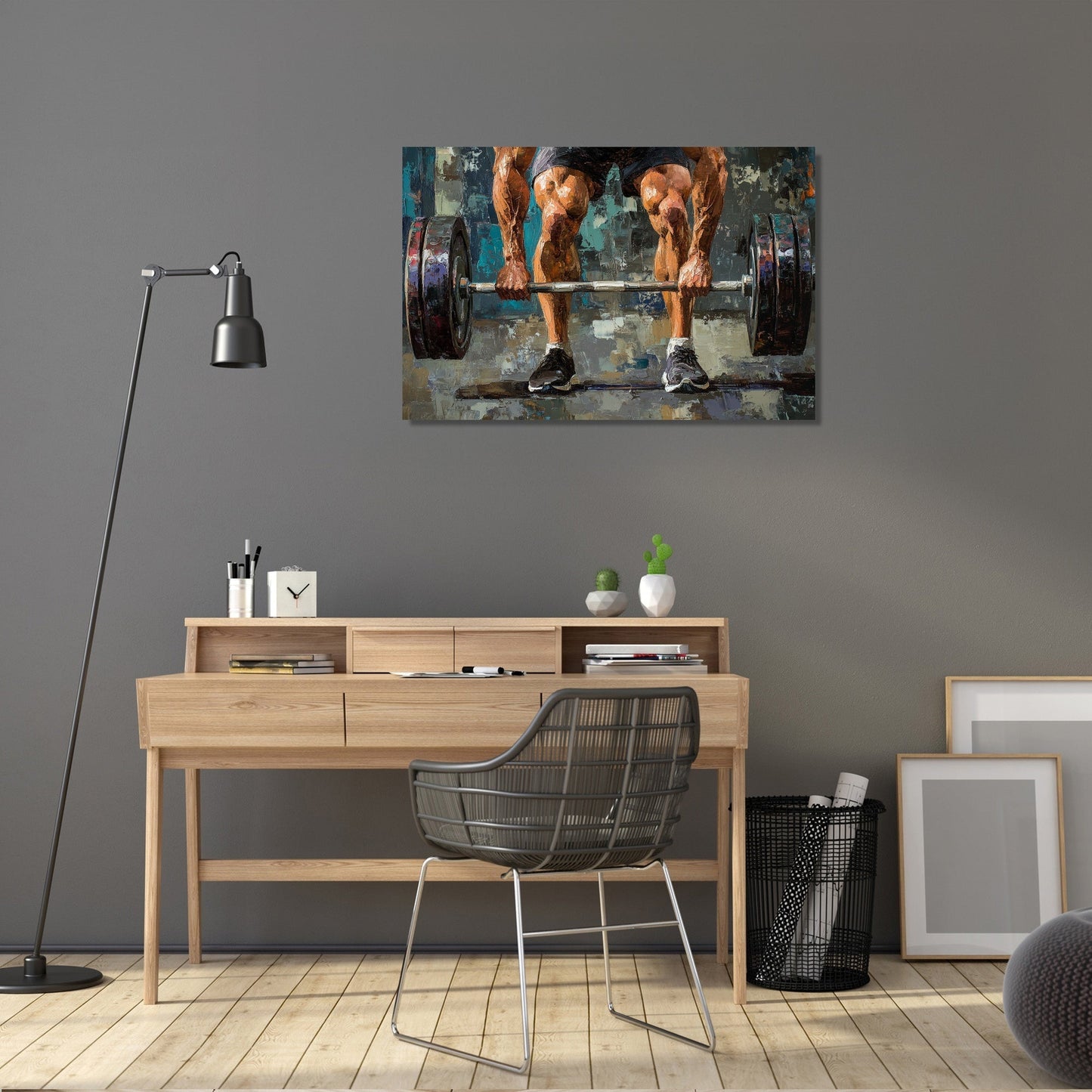 Barbell Focus Canvas