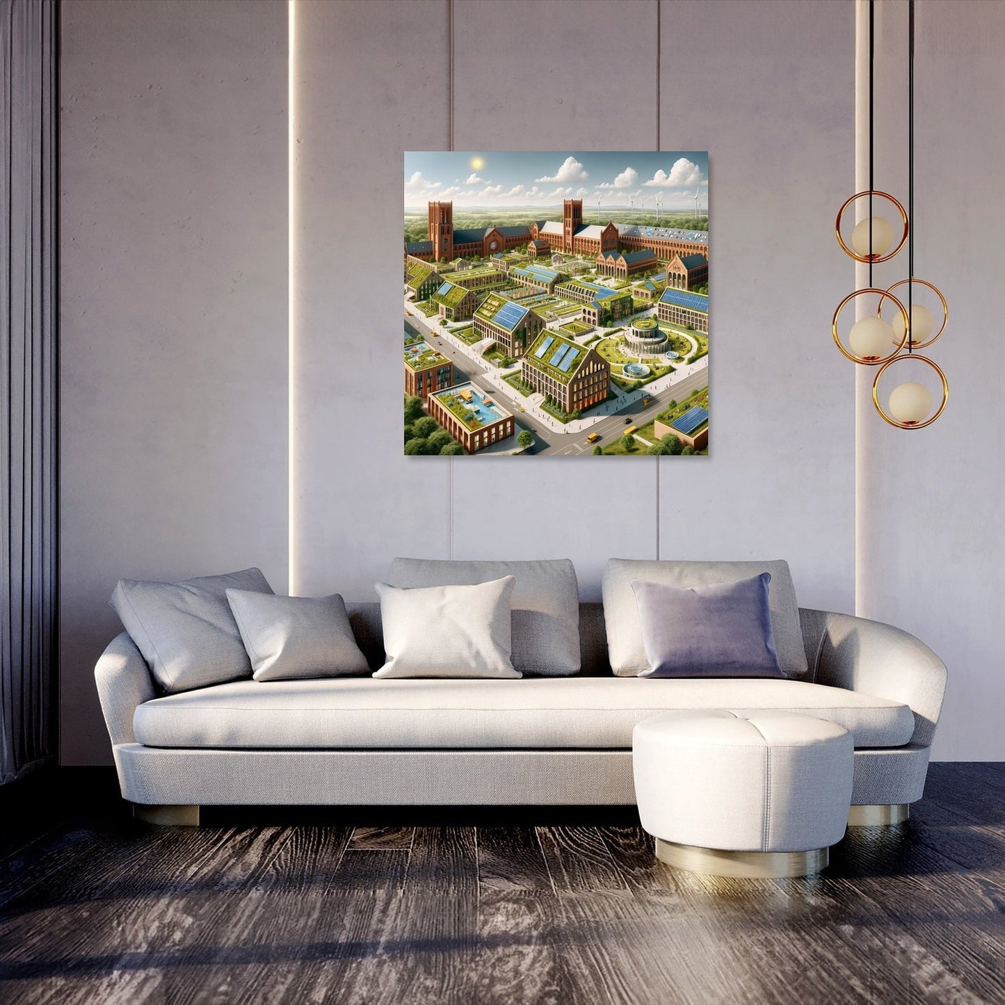 Architectural Tapestry Canvas