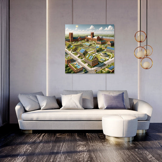 Architectural Tapestry Canvas