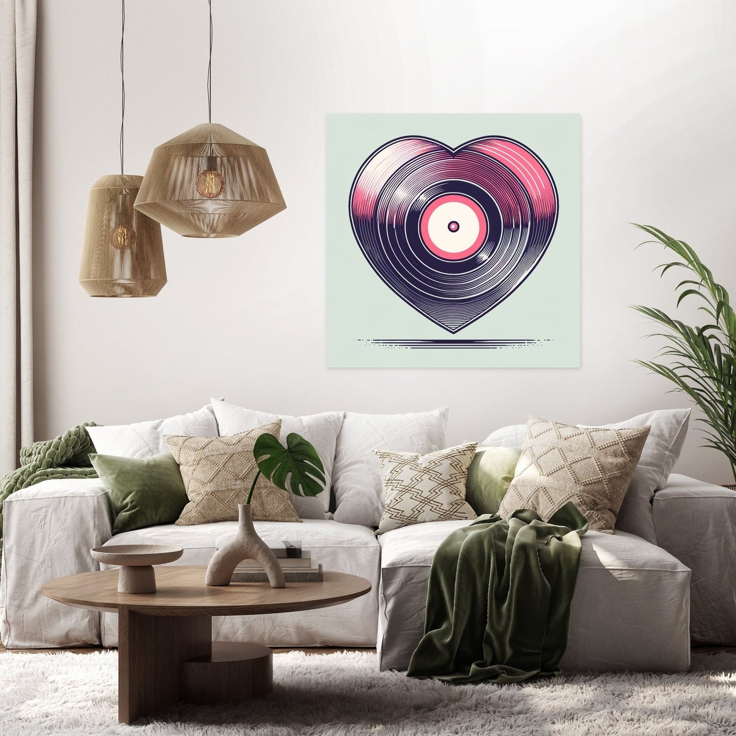 Retro Romance Canvas