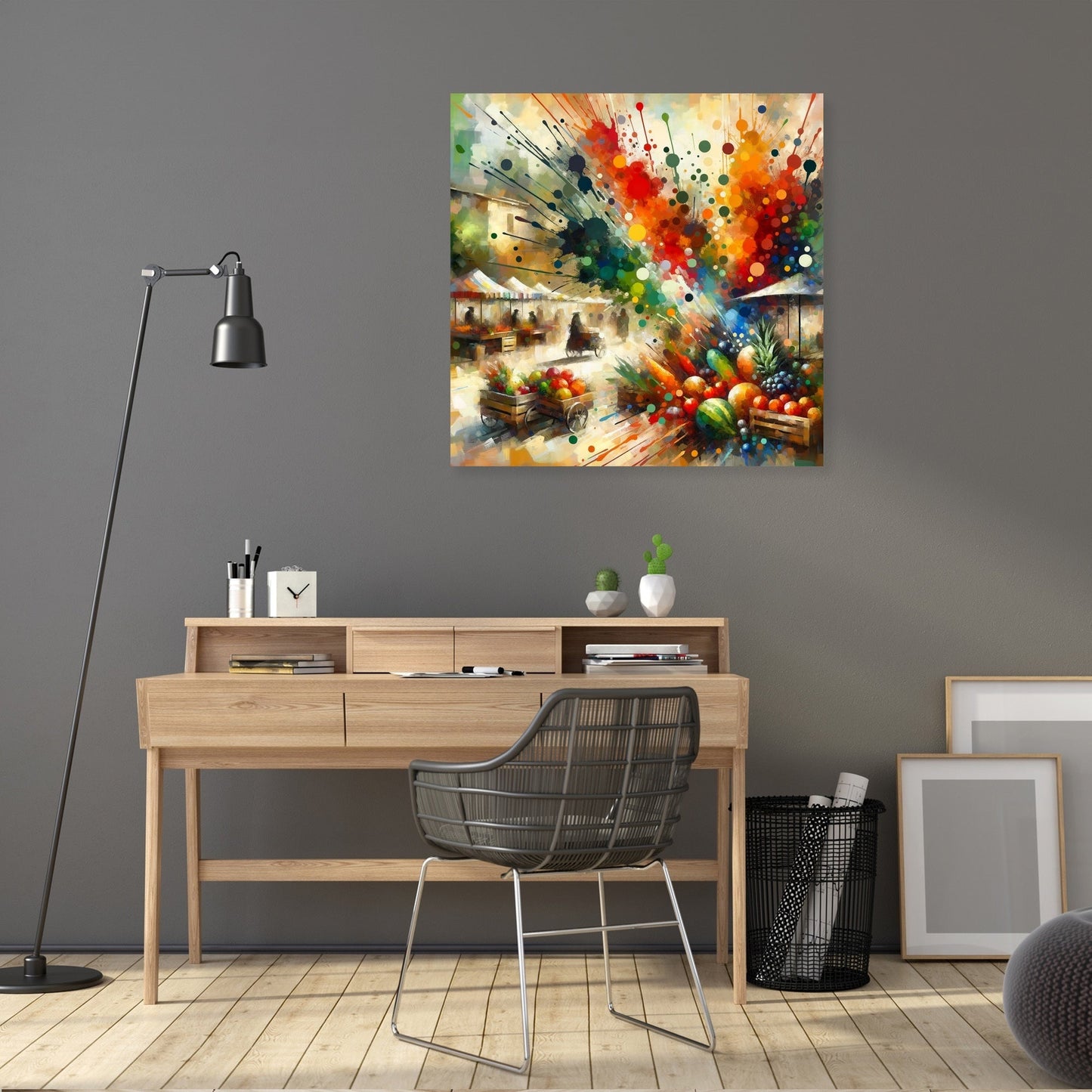 Farmers Market Fiesta Canvas