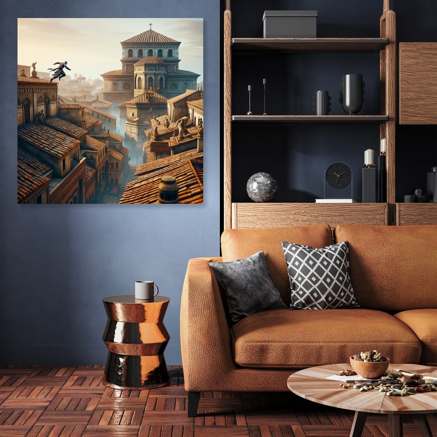 Parkour Pursuit Canvas