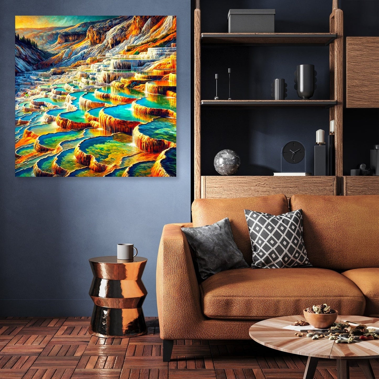 Terraced Springs Canvas