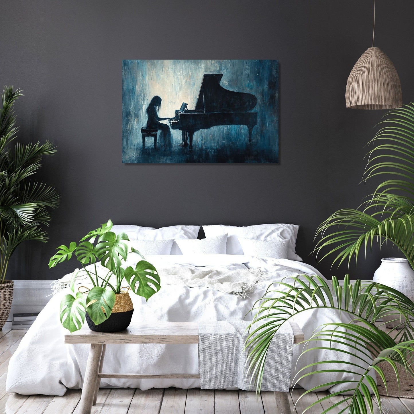 Midnight Sonata Canvas