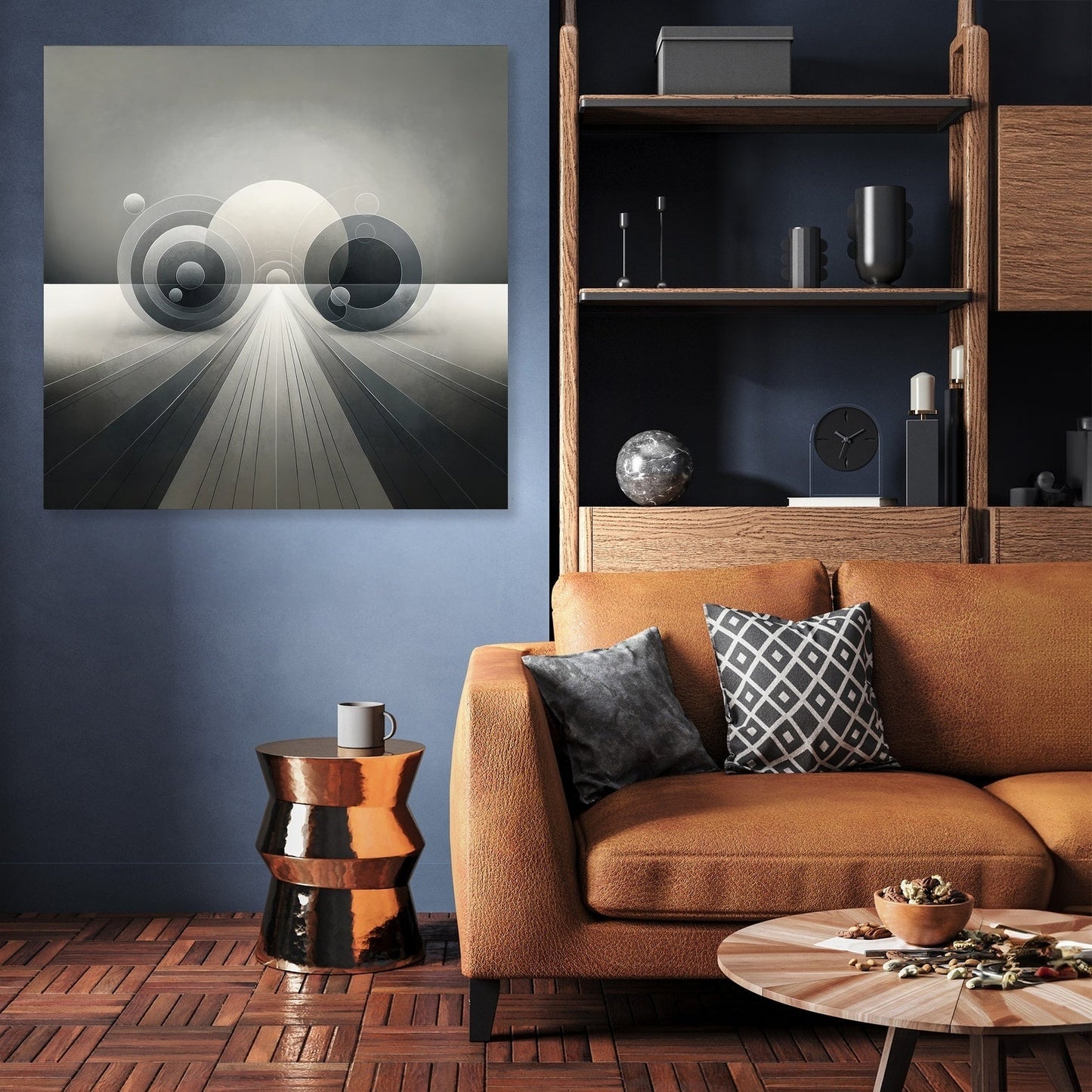 Grey Harmony Canvas