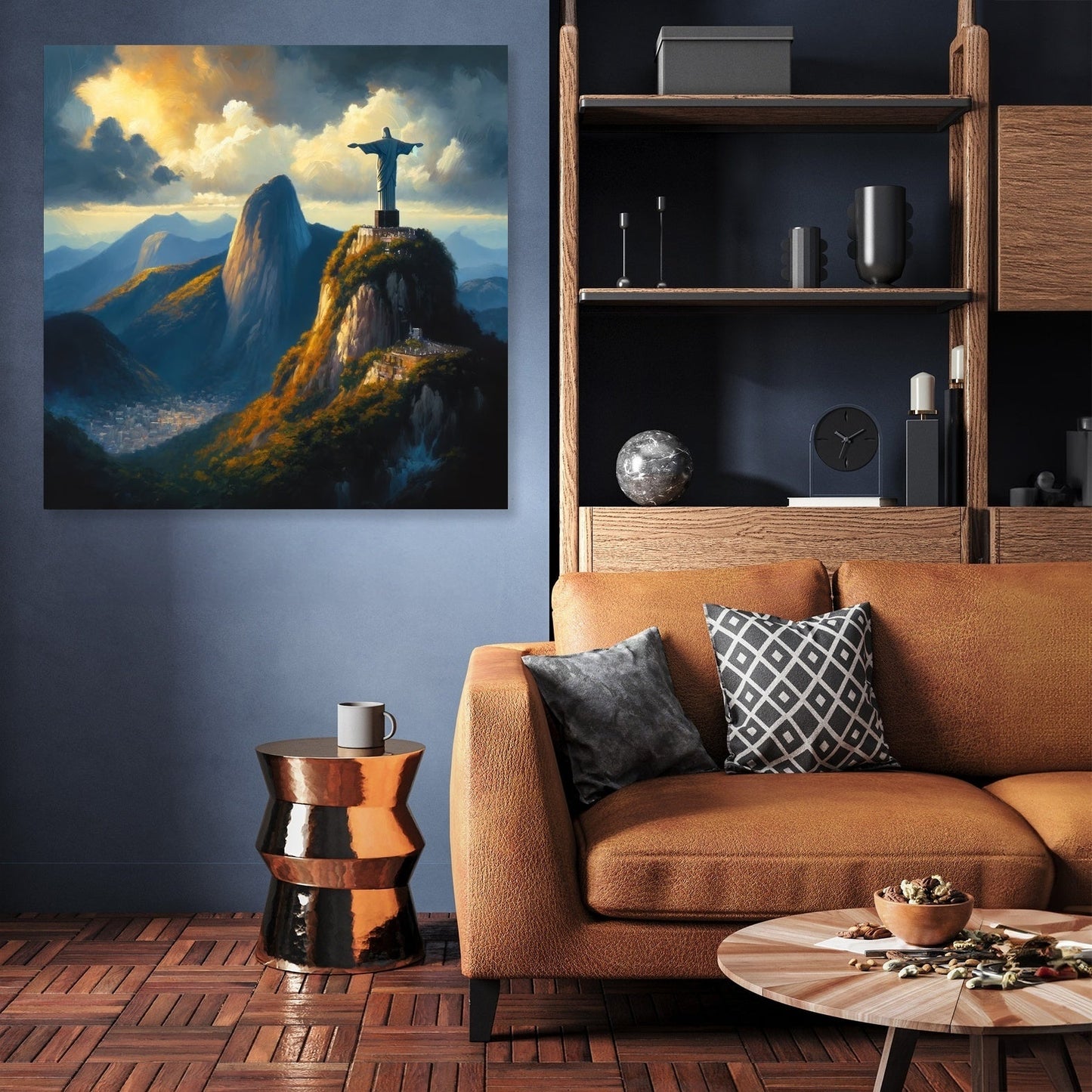 Corcovado Contrast Canvas
