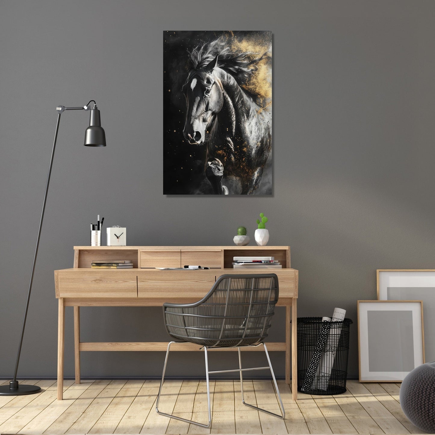 Golden Whirlwind Canvas