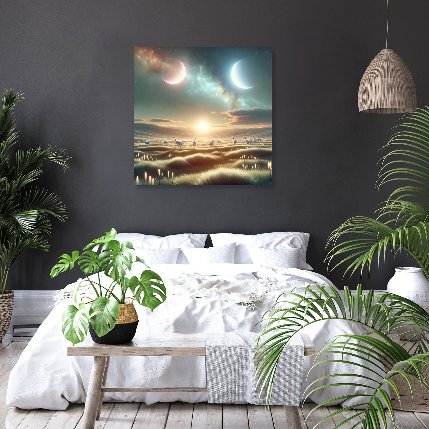 Ethereal Savannah Canvas