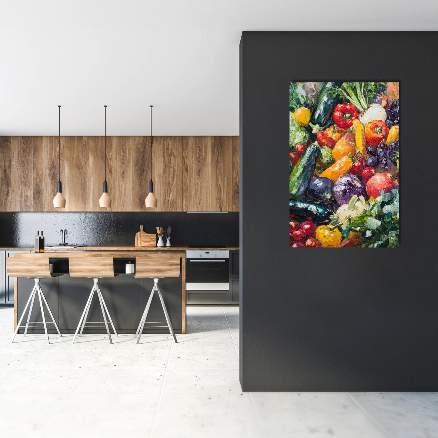 Vegetable Medley Canvas